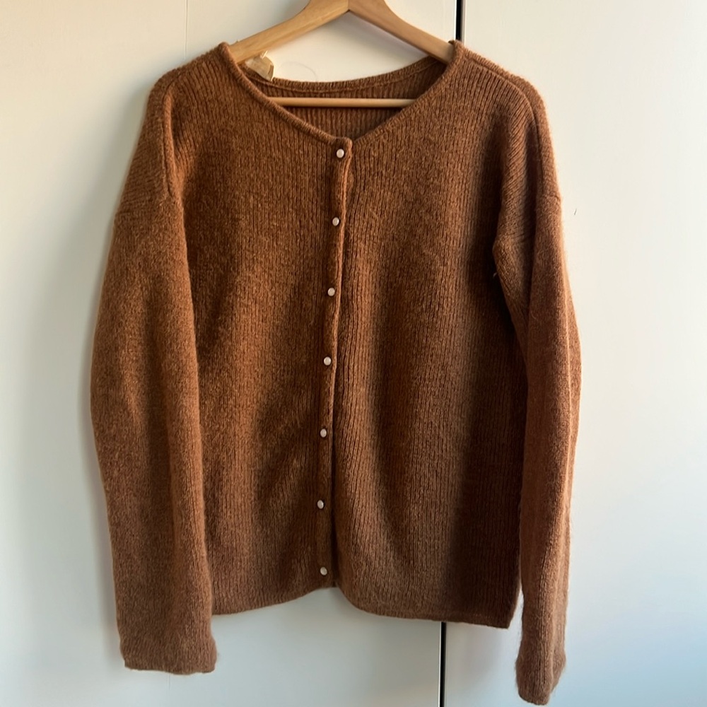 Sezane Gaspard in camel